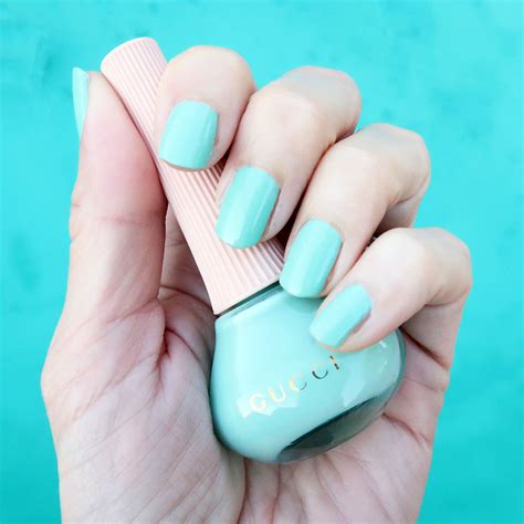 gucci baby blue nail polish|gucci nail polish dorothy turquoise.